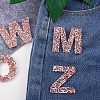 Alphabet Rhinestone Patches FW-TAC0001-01C-6