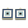 Alloy Enamel Pendants LS-ENAM-N050-06B-1