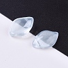 Imitation Jade Glass Pendants GLAA-L027-F03-2