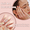 6 Styles Alloy Rhinestone Cabochons FIND-OC0013-52-5