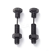 304 Stainless Steel Screw Bolt Ear Taper Stretcher for Woman Men EJEW-F312-08EB-1