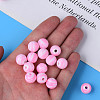 Opaque Striped Acrylic Beads MACR-S373-27A-05-6