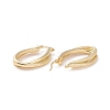 Chunky Textured Huggie Hoop Earrings for Women EJEW-A064-15G-RS-1