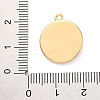 Brass Enamel Pendants KK-S502-07G-3