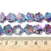 Dyed Synthetic Imperial Jasper Beads Strands G-D337-10mm-B02-5