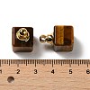 Natural Tiger Eye Perfume Bottle Pendants G-Z039-04G-02-3