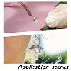 40Pcs 4 Styles Wing Alloy Pendants PALLOY-HY00034-6