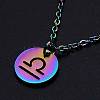 201 Stainless Steel Pendants Necklaces LS-NJEW-S105-JN627-7-1