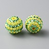 Saint Patrick's Day Theme Resin Rhinestone Beads RESI-TAC0004-28H-1