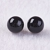 Natural Black Onyx Beads X-G-K275-32-6mm-2
