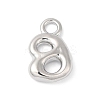 Brass Charms KK-P234-13P-B-2