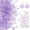 182Pcs 100G Transparent Acrylic Beads OACR-TA0003-66E-4
