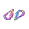 Ion Plating(IP) 304 Stainless Steel Pendants STAS-C003-09MC-3