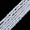 Electroplate Glass Beads Strands EGLA-A044-J1mm-B06-1