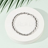 201 Stainless Steel Cuba Style Chian Bracelet for Men LS-BJEW-B138-06P-02-3