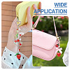 2Pcs 2 Styles Resin Pendant Decorations HJEW-TA0001-37-7