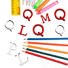 Acrylic Mirror Wall Stickers Decal DIY-CN0001-13B-Q-7
