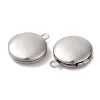 Non-Tarnish 316 Surgical Stainless Steel Locket Pendants LS-STAS-C077-05P-2