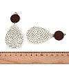 Bohemian Retro Hollow Teardrop Leather Pendants FIND-N007-02B-01-3