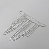Brass Rhinestone Sexy Shoulder Bra Body Chain FIND-WH0152-181S-2