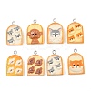 Opaque Resin Imitation Food Pendants RE-CBA0E2-03-1