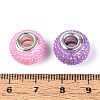 Large Hole Resin Rhinestone European Beads OPDL-T003-01G-3
