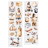 Independent Living Themes Label Paster Picture Stickers DIY-Q038-04D-1