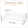 3-Tier Acrylic Model Toy Assembled Organizer Holders ODIS-WH0026-08B-2