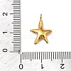 304 Stainless Steel Pendants LS-STAS-I356-01G-02-3