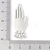 Rack Plating Alloy Enamel Pendants PALLOY-F018-25AS-02-3
