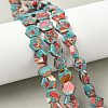 Dyed Synthetic Imperial Jasper Beads Strands G-D337-10mm-A03-1