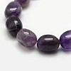 Natural Amethyst Nuggets Beads Strands G-L154-14-2