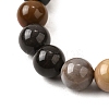 Natural Picture Jasper Beads Strands G-S390-07-8mm-4