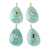 Natural Amazonite Pendants G-I391-04G-05-1