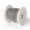 Tarnish Resistant 304 Stainless Steel Rolo Chains CHS-E016-02F-P-3