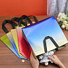 12Pcs 4 Colors Non-Woven Reusable Folding Gift Bags with Handle ABAG-GF0001-29A-3