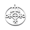 Non-Tarnish 304 Stainless Steel Pendants LS-STAS-D036-09P-1