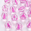 Transparent Acrylic Beads TACR-S154-19A-82-1