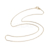 Brass Chain Necklaces LS-MAK-L009-03G-3