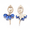 Alloy Big Pendants PALLOY-I198-B12-2