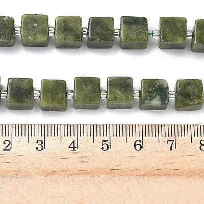 Natural Southern Jade Beads Strands G-D338-A19-1