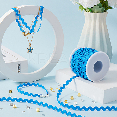 1 Strand Wave Bending Fringe Trim FIND-GF0006-65A-1