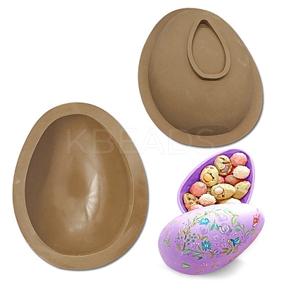 DIY Half Easter Surprise Eggs Food Grade Silicone Molds LS-DIY-E060-01E-1