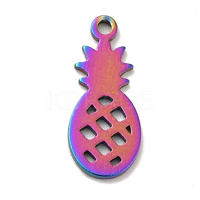 Ion Plating(IP) 201 Stainless Steel Pendants STAS-A066-13M-1