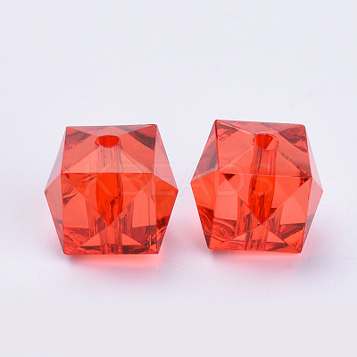 Transparent Acrylic Beads TACR-Q259-8mm-V12-01-1