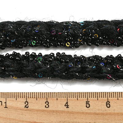 Polyester Crochet Lace Trim OCOR-Q058-23-1