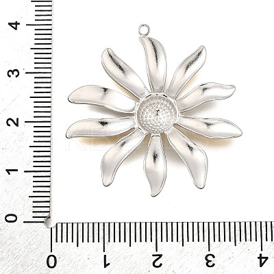 304 Stainless Steel Pendants STAS-M123-03B-PG-1