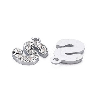 Alloy Pendants ALRI-N039-001S-RS-1