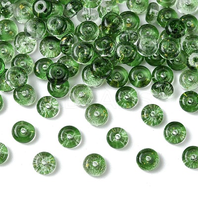 10G Electroplate Transparent Colours Rainbow Glass Seed Beads SEED-YW0003-04J-1