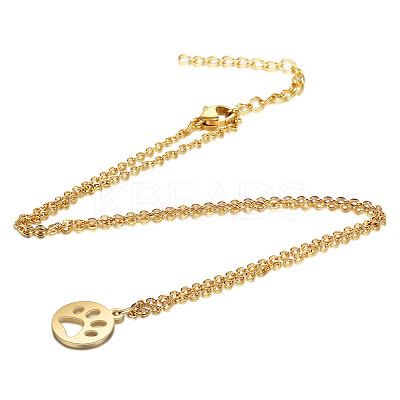 201 Stainless Steel Pendants Necklaces NJEW-S063-TN455-2-1